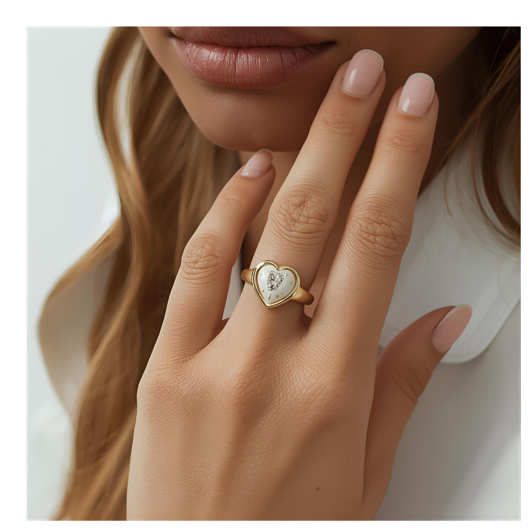 Wear A Heart Ring Upside Down